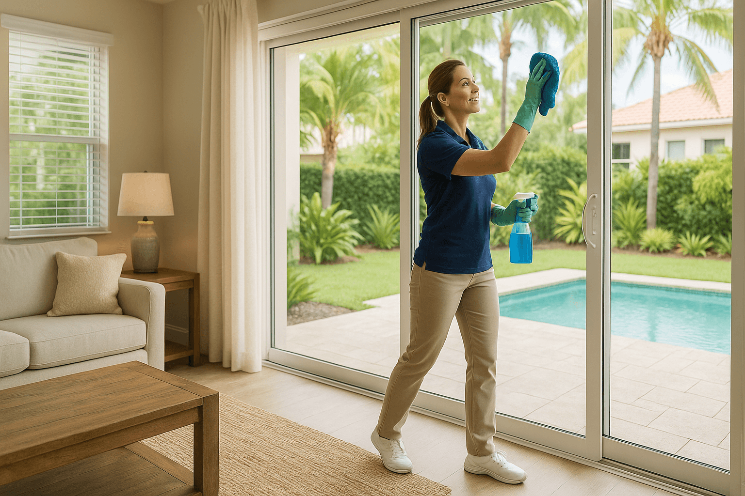 Blue Leaf Cleaning hero image